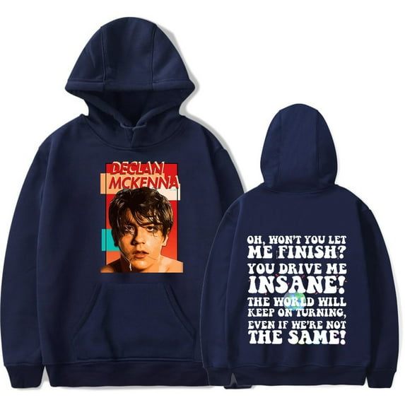 Declan McKenna Merch Tour Hoodie Sweatshirt New Logo Women/Men Cosplay Pullovers Hooded Longsleeve
