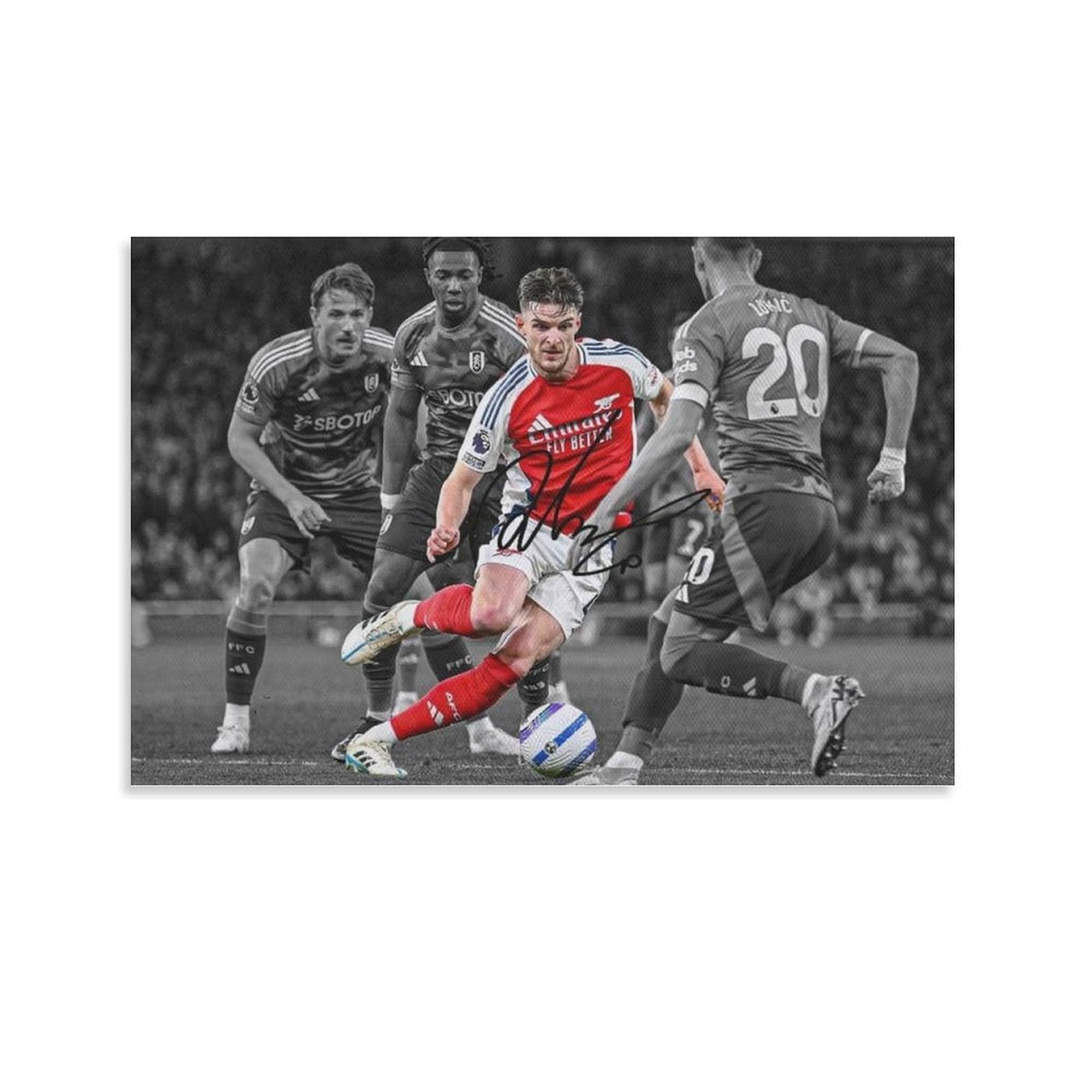 Declan Rice Canvas Poster Posters Art Print Wall Photo Paint Poster ...