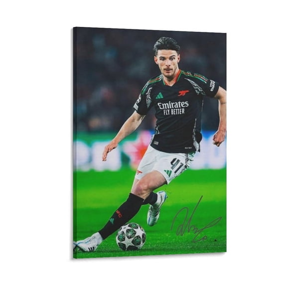 Declan Rice Canvas Poster Posters Art Print Wall Photo Paint Poster Hanging Picture Family Bedroom Decor Gift 20x30inch(50x75cm)