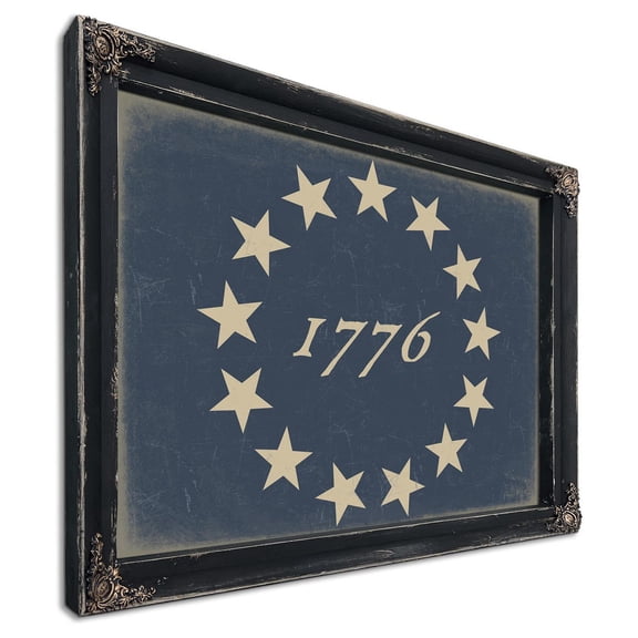Declaration of Independence 1776 Wall Art Unframed Canvas 8x10in