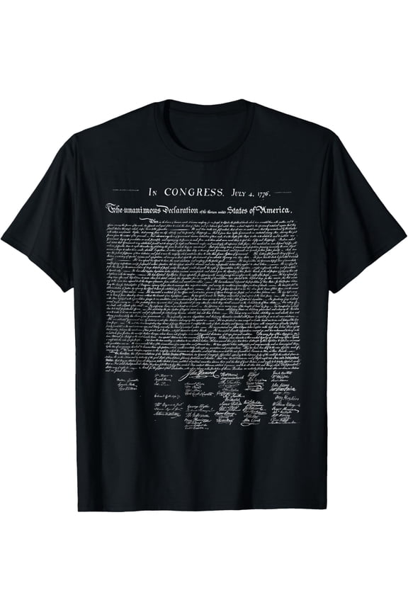 Declaration of Independence liberty Constitution America USA T-Shirt mens t shirt,black,women,funny,misfits,men,journey