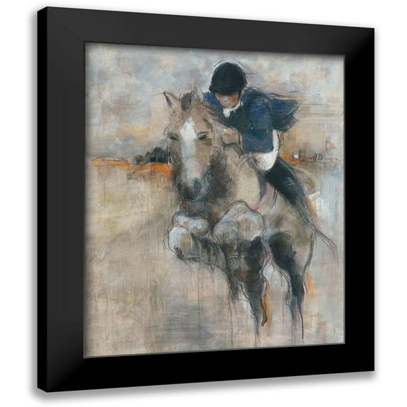 Declercq, Huguette 12x14 Black Modern Framed Museum Art Print Titled - De Favoriet