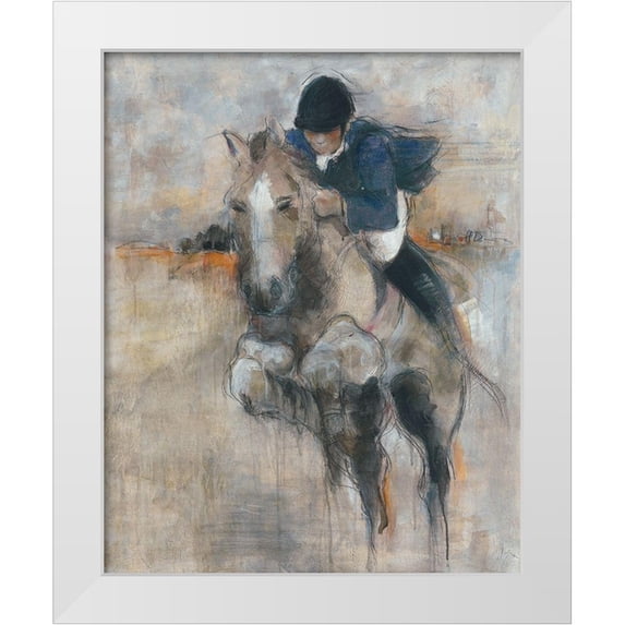 Declercq, Huguette 26x32 White Modern Wood Framed Museum Art Print Titled - De Favoriet