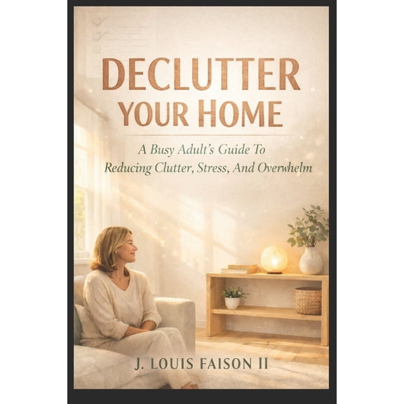 Declutter Your Home: A Busy Adults Guide To Reducing Clutter, Stress, And Overwhelm, (Paperback)