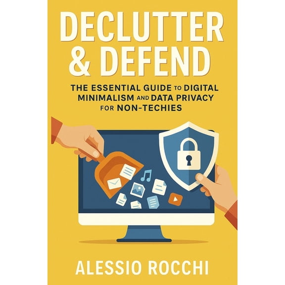 Declutter & Defend: The Essential Guide to Digital Minimalism and Data Privacy for Non-Techies, (Paperback)