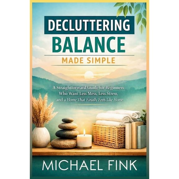 Decluttering Balance Made Simple: A Straightforward Guide for Beginners Who Want Less Mess, Less Stress, and a Home That, (Paperback)