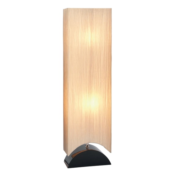 Decmode 42 Inch Modern Luminaire Floor Lamp, Beige
