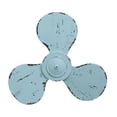 thumbnail image 1 of Decmode Coastal 16 X 16 Inch Iron Propeller Wall Decor, 1 of 3