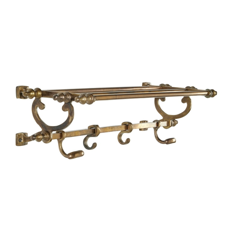 https://i5.walmartimages.com/seo/Decmode-Vintage-Inspired-Brass-Wall-Shelf-with-Wall-Hooks-24-in-x-8-in_2531678e-cc9d-448e-8a72-bdc4f29db529.0ac2f3dfeb81f64dce32e30c2307bda8.jpeg?odnHeight=768&odnWidth=768&odnBg=FFFFFF
