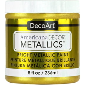 DecoArt Americana Decor 8oz Metallics Paint for Furniture & Home Décor
