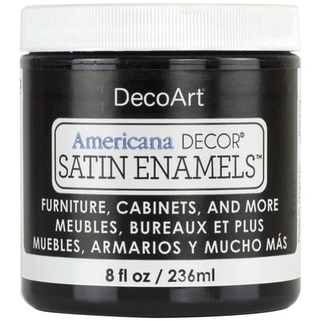 DecoArt Americana Decor 8oz Satin Enamels Paint for Cabinets & Furniture