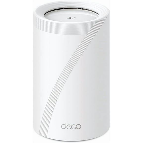 Deco BE63 Tri-Band WiFi 7 BE10000 Whole Home Mesh System- 6-Stream 10 Gbps, 4X 2.5G Ports Wired Backhaul, 4X Smart Internal Antennas, VPN, MU-MIMO, HomeShield, Free Expert Support (1-Pack)