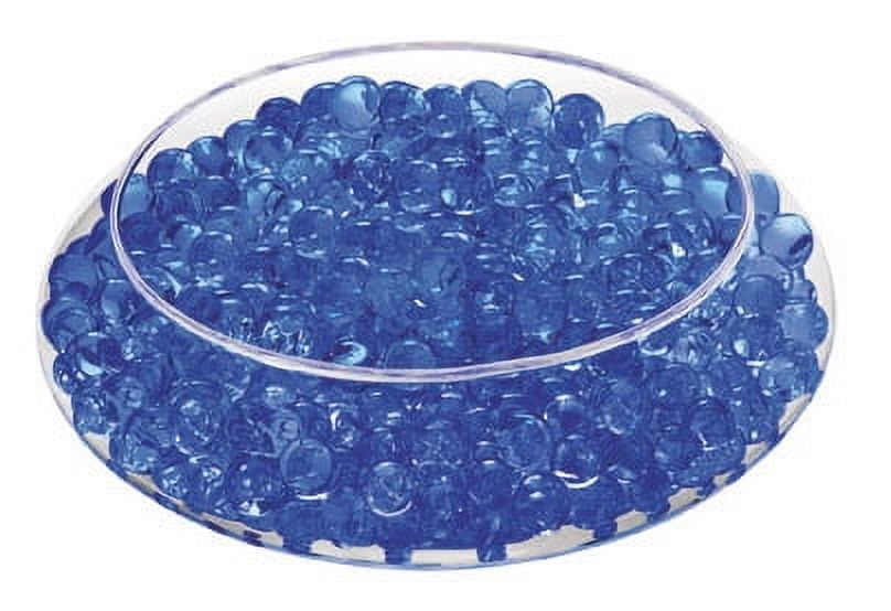 Deco Beads (Cobalt Blue) New Custom Colors 8 Ounce Jar Makes 6 Gallons of Gel Beads Vase Filler