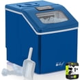 thumbnail image 1 of Deco Chef Countertop Portable Ice Maker 40 lb/Day Blue with Extended Warranty, 1 of 12