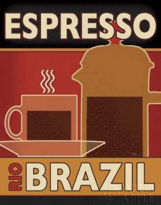 Deco Coffee I Canvas Art - Pela Studio (22 x 28)