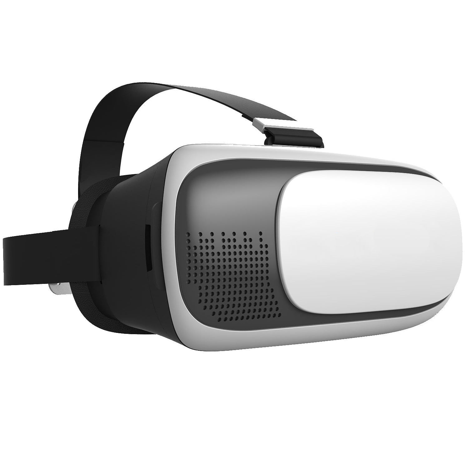 Open Box Deco Essentials VR Viewer for Mobile Games, Movies, and Augmented Reality | for 3.5"-6" Android and iPhones | Adjustable Straps and Lens | Audio Ports | (DGVR100BK) -