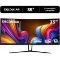 thumbnail image 1 of Deco Gear 35" Curved Gaming Ultrawide Monitor, 3440x1440, 120 Hz, 1ms MPRT, Color Accurate, 1 of 7