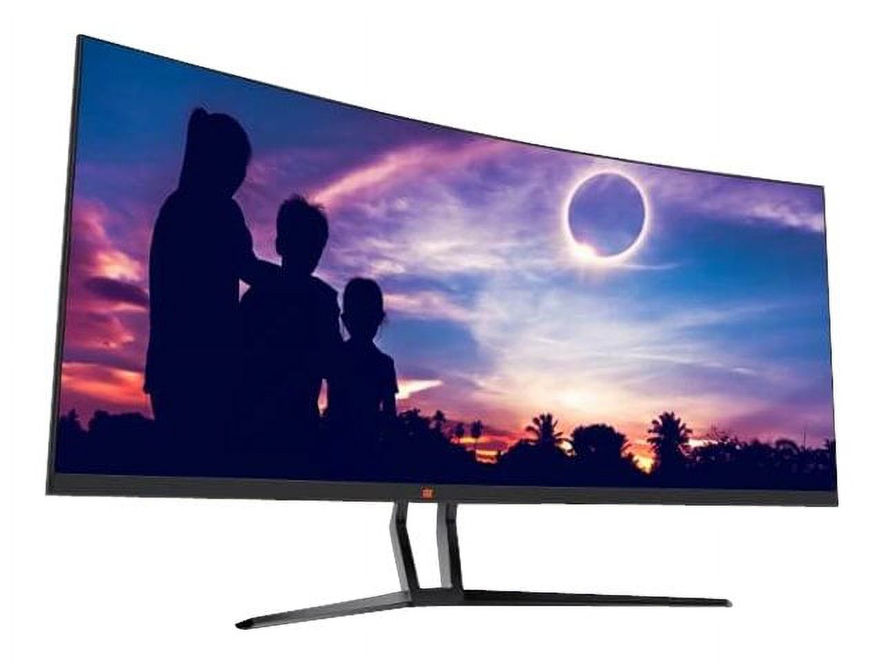 Deco Gear 35" Curved Ultrawide LED Gaming Monitor WQHD Display 3440x1440 21:9 100Hz - image 1 of 4