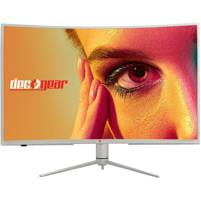 Deco Gear 39" Curved Ultrawide Gaming Monitor, 2560x1440, HDR400, 165Hz, White