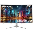 thumbnail image 1 of Deco Gear 39 Curved Ultrawide Gaming Monitor, 2560 x 1440, HDR400, 165 Hz, 99% sRGB, HDMI 2.0, DP 1.4 Limited White Edition, 1 of 9