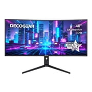 Deco Gear 40  Curved Ultrawide IPS Monitor, 5120x2160 5K2K, 219, HDR400, AdaptiveSync, 100% sRGB, HDMI 2.0, DP, USB-C