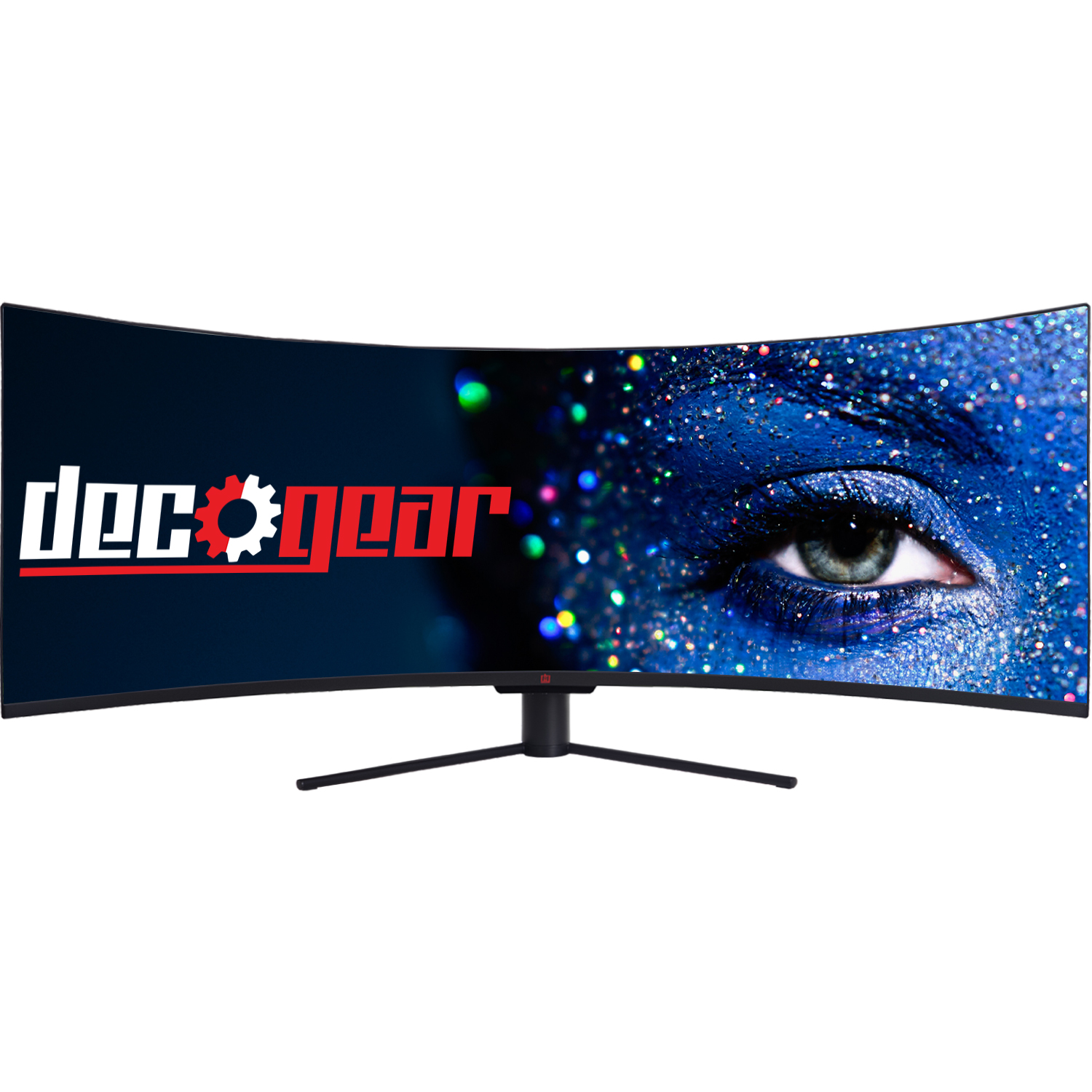 Deco Gear 49" Curved Ultrawide 5K Gaming Monitor, 32:9, 120 Hz, 101% NTSC 100% sRGB, Adjustable, Home Office and Entertainment Workstation - image 1 of 10