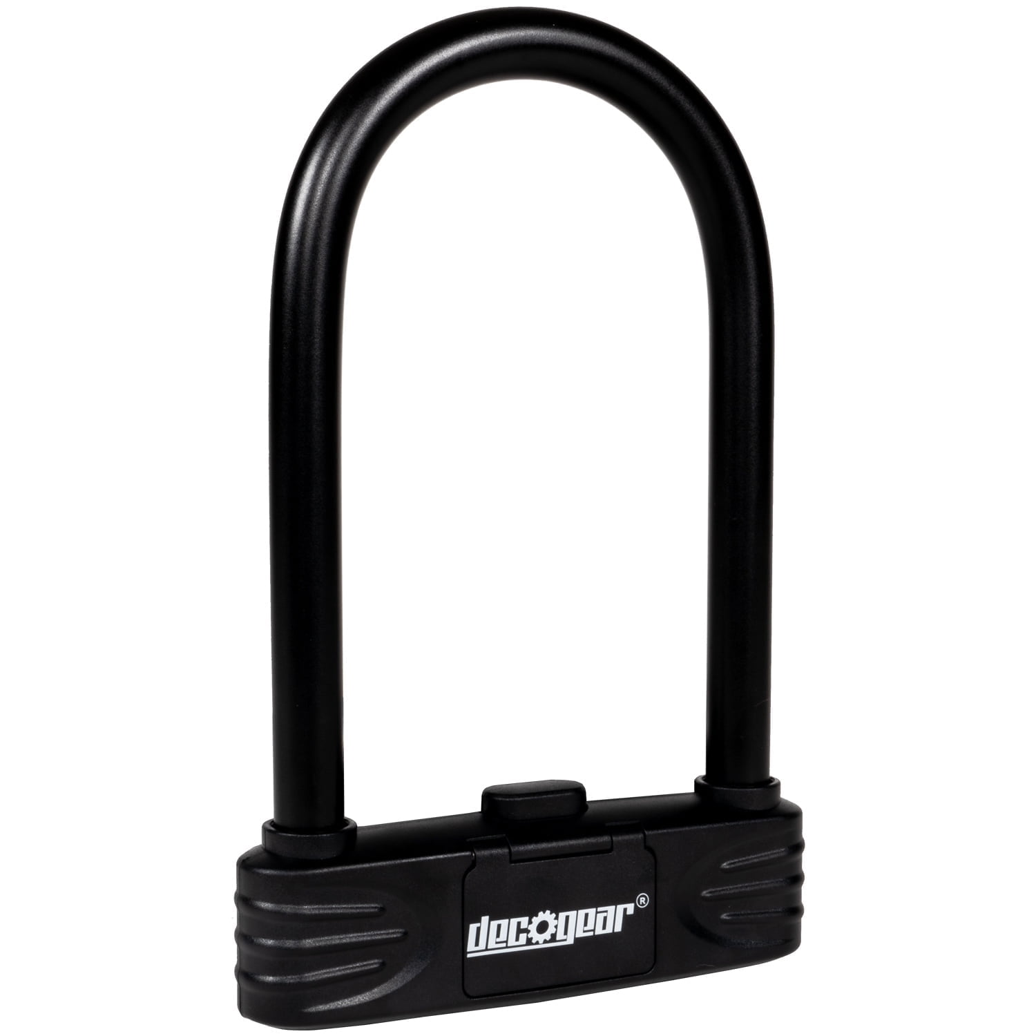 Deco Gear Heavy Duty Combination U-Lock with 16mm Rubberized Steel U-Shackle, Weatherproof Design, Great for Bikes, Motorcycles, Scooters, Gates, Fences, and More