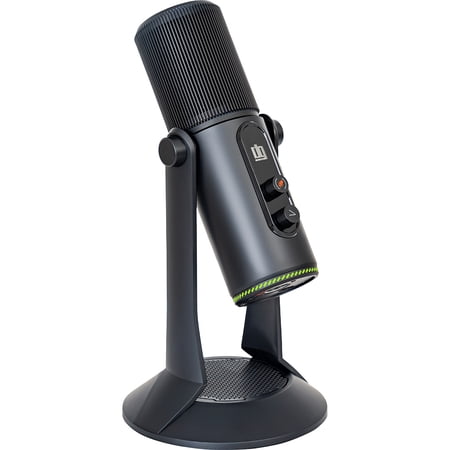 Open Box Deco Gear RGB Microphone, USB Plug and Play, Cardioid/Omnidirectional/Bidirectional