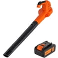 thumbnail image 1 of Deco Home 20V Cordless Electric Leaf Blower, 150 MPH, No-Load 13,000 RPM, 3 LBS, Detachable Nozzle, for Yard Lawn Care and Lightweight Snow Blowing, 1 of 10