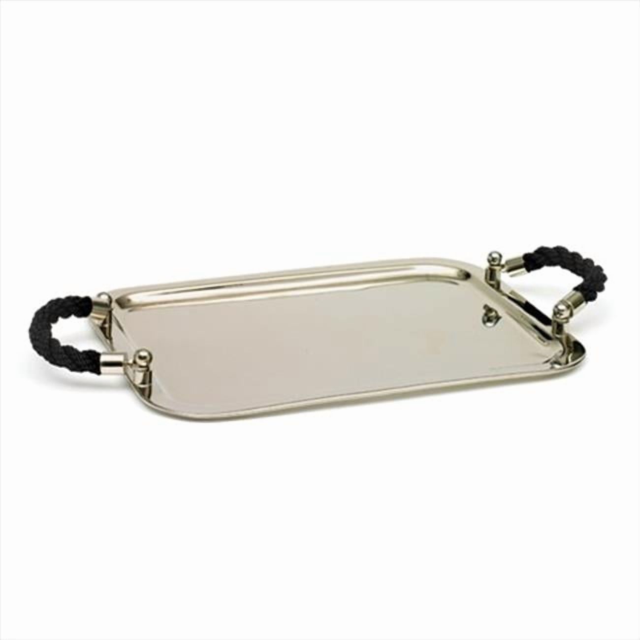 Tray Rompa Deco Home Black Rope Tray - Walmart.com