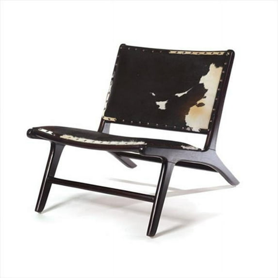 Deco Home CH1001 Chillin Chair - Dark Brown Stain - 26 H x 25 W x 32 D in.