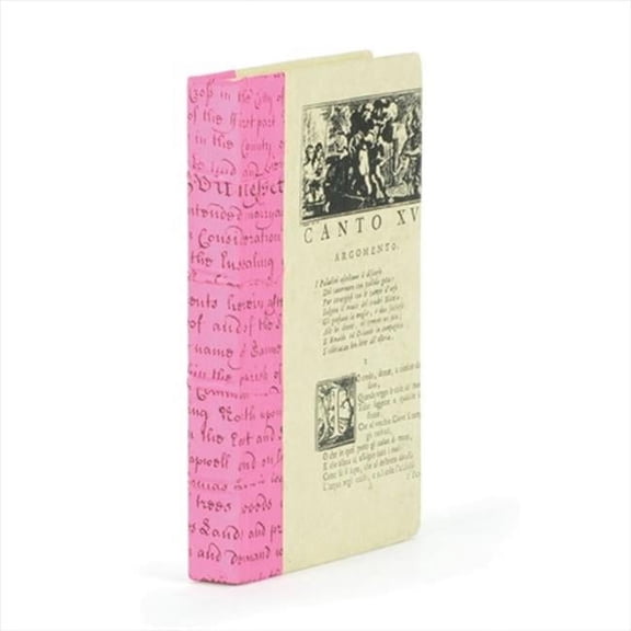 Deco Home Single Mod Pink Script Book