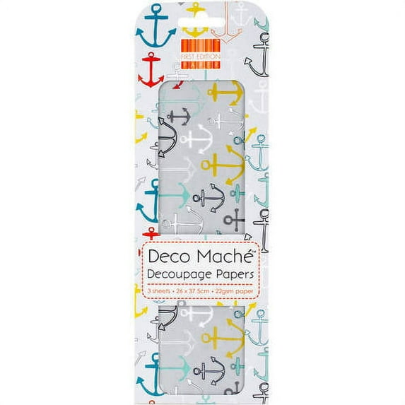 Deco Mache Paper, 10.25" x 14.75", 3pk