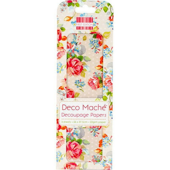 Deco Mache Paper, 10.25" x 14.75", 3pk