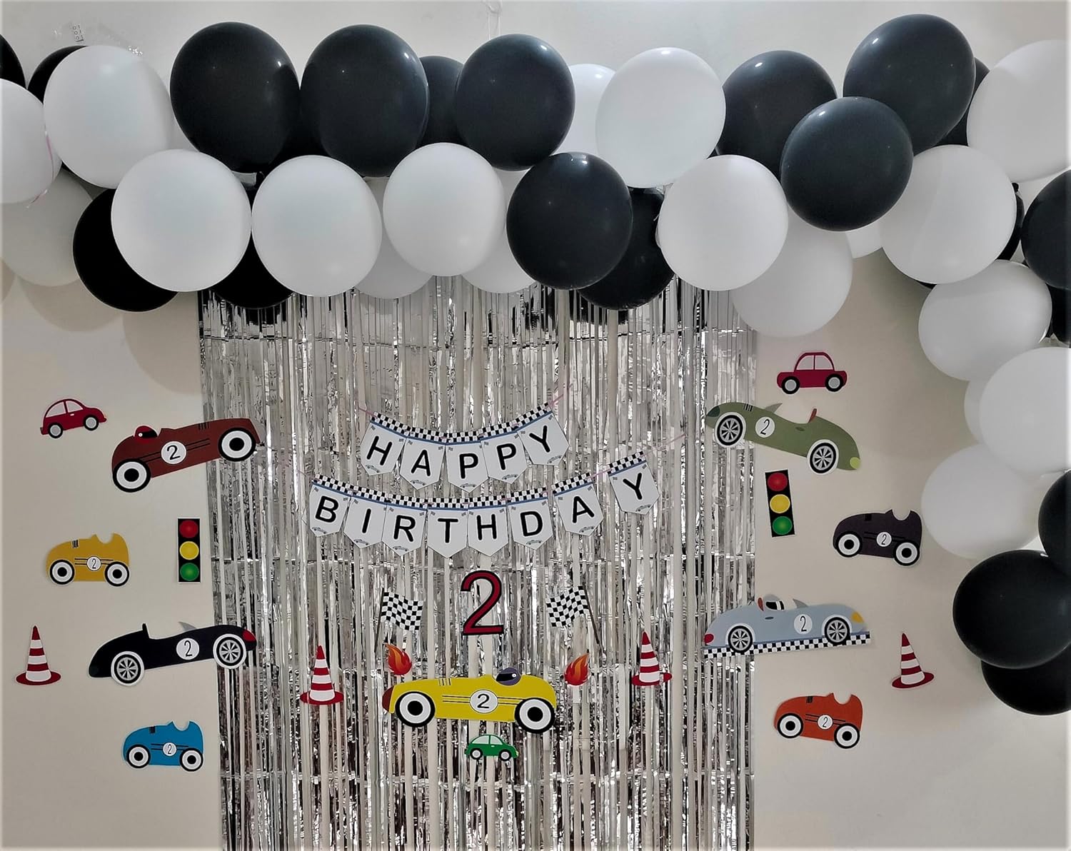 Deco Mate 2 Fast Theme Birthday Decoration Pack - Walmart.com