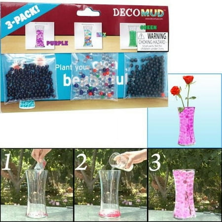 Deco Mud 3-Pack Plant Food and Fertilizer Purple/Green