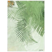 Deco Organic Bouquet I Washable Leaf Art Area Rug size 8'x10', Power-loomed, Heavenly Softness with Non-Slipping Backing