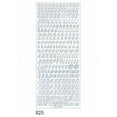 thumbnail image 1 of Deco Stickers - Alphabet - Silver, 1 of 1