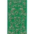 thumbnail image 1 of Deco Stickers - Holly Flourish - Glitter Gold, 1 of 1
