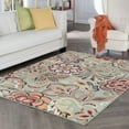 thumbnail image 1 of Deco Transitional 8' x 10' Seafoam and Red Polypropylene Indoor Area Rug, 1 of 8