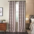 thumbnail image 1 of Deco Window 100% Blackout Curtains for Room Decor 90 inch Long (Red, 52"W x 90"H, 2 Panel), 1 of 5