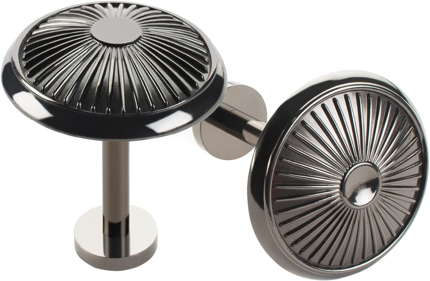 Deco Window 2 Pcs Curtain Holdback for Curtains Wall Mounted Metal