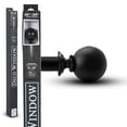 thumbnail image 1 of Deco Window Modern 1 Inch Ball Ball Adjustable Single Curtain Rods, 44 Inch - 120 Inch, 1 of 5