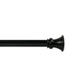 thumbnail image 1 of Deco Window Modern 1 Inch Matte Egyptian Adjustable Single Curtain Rods, 44 - 120 Inch, 1 of 5