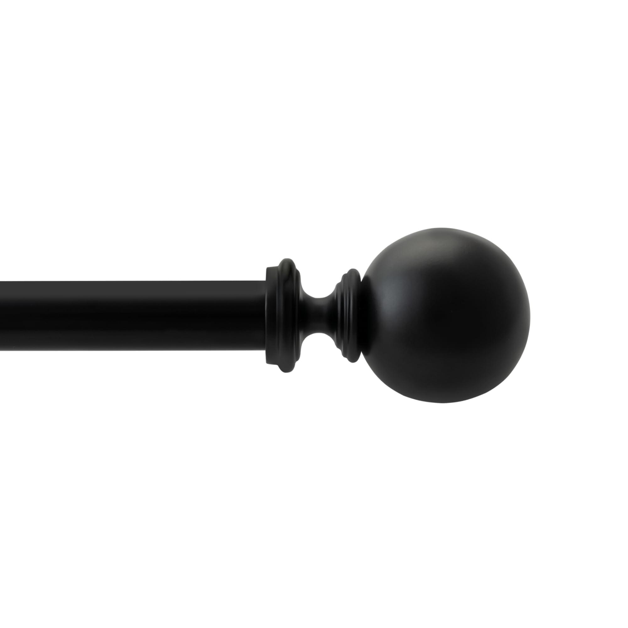 Deco Window Adjustable Curtain Rod for Windows 18 to 44 Inch (Pack of 1