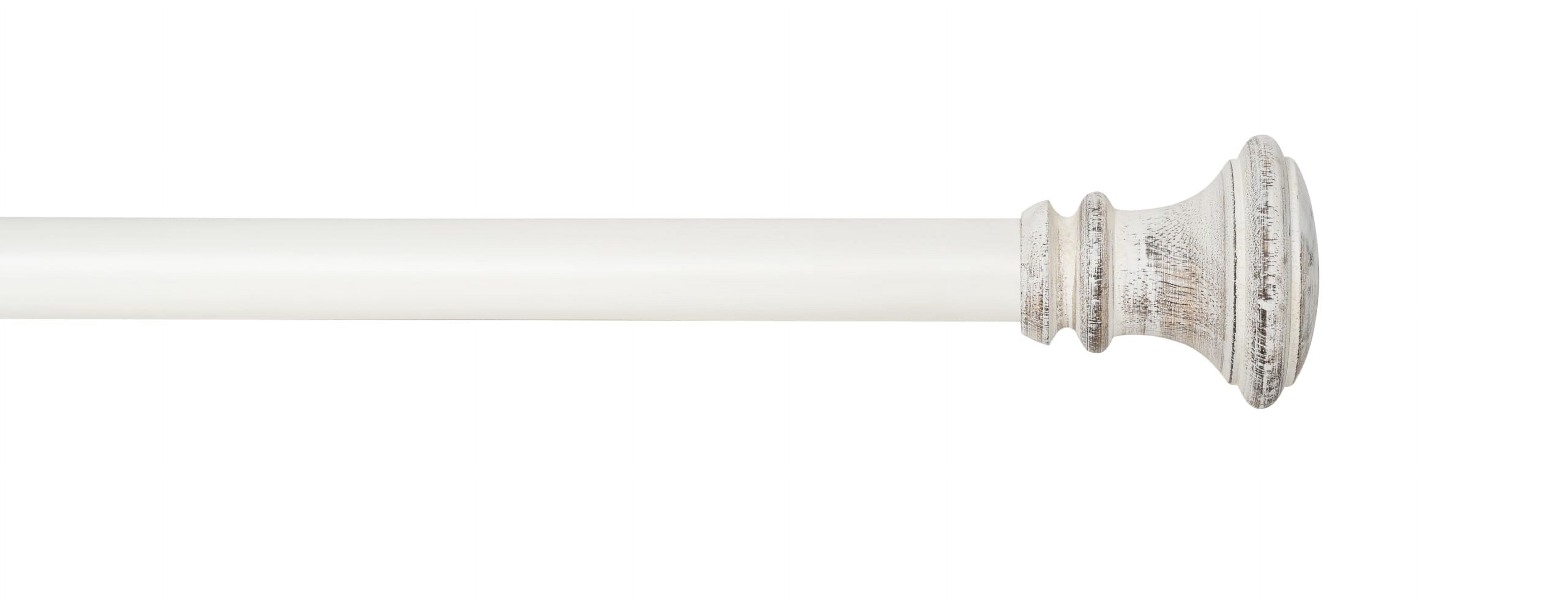 Deco Window Adjustable Curtain Rod for Windows 18 to 44 Inch (Pack of 1 ...