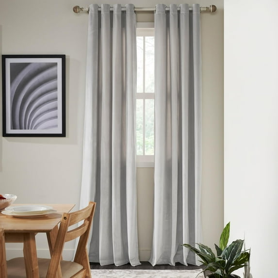 Deco Window Blackout Curtains for Bedroom 90 Inch Long (Teal, 52 in W x 90 in H, 2 Panels)