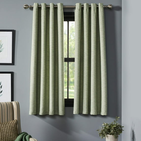 Deco Window Blackout Curtains for Bedroom 90 Inch Long (Teal, 52 in W x 90 in H, 2 Panels)