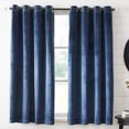thumbnail image 1 of Deco Window Set of 2 Blackout Curtains for Windows & Doors 5 Feet Long 230 GSM Room Darkening Thermal Insulated Soft Touch Polyester Curtain with SS Grommets (52" W X 60" H, Silver Grey), 1 of 1