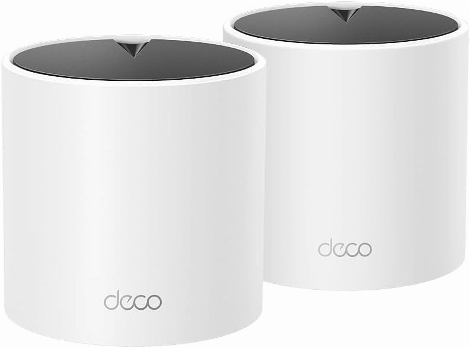 Deco X15 AX1500 WiFi 6 Mesh - 3900 Sq.Ft Coverage | 2-Pack | 2 Gigabit ...